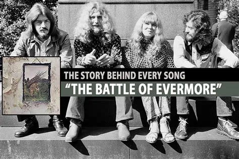  “The Battle of Evermore” – Ein episches Folk-Rock-Gemälde voller mystischer Atmosphäre